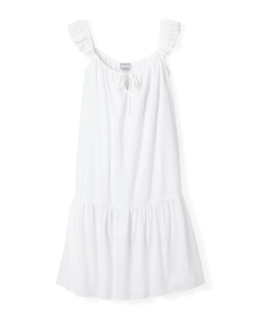Vestido de dormir con volantes para mujer